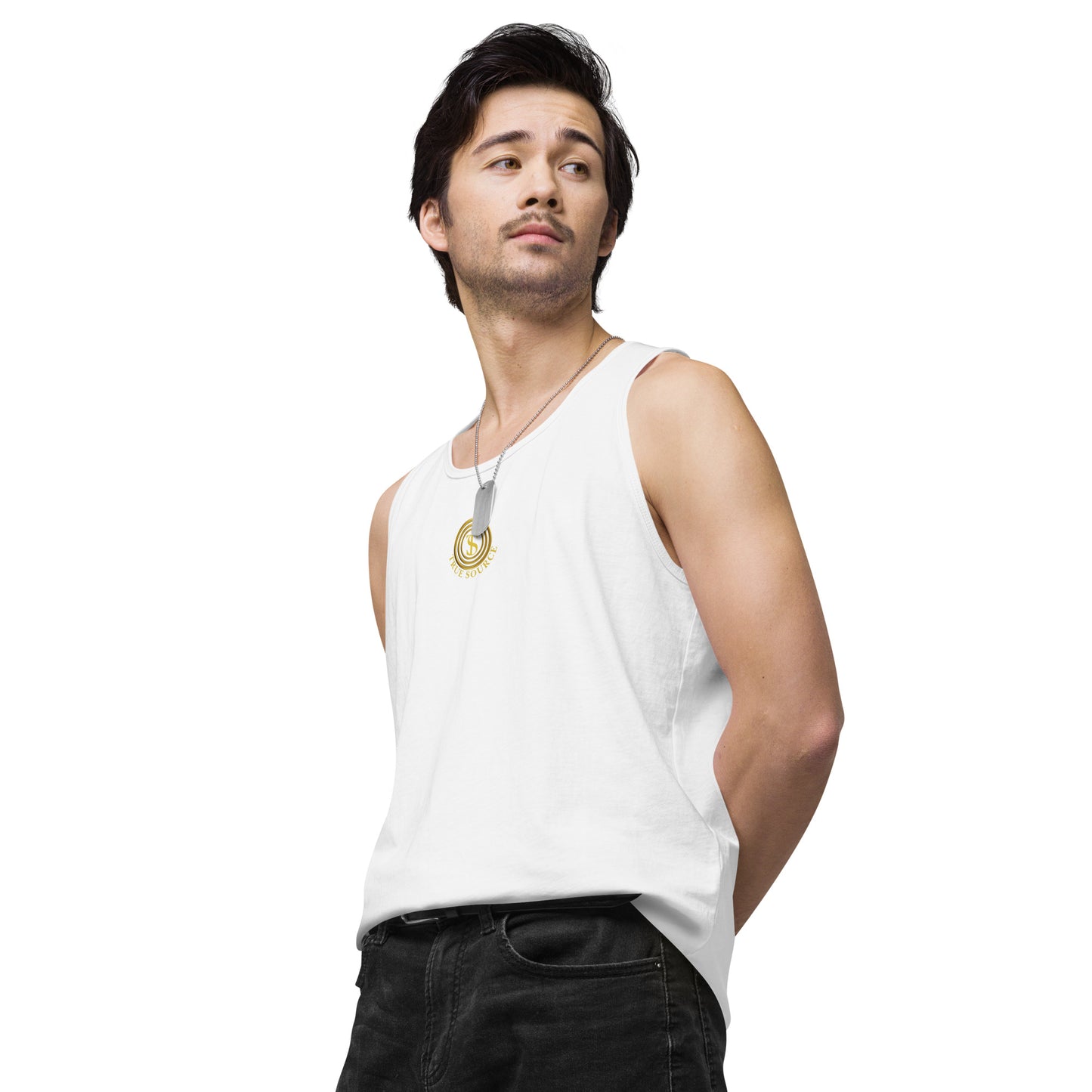 True Source-Men’s premium tank top