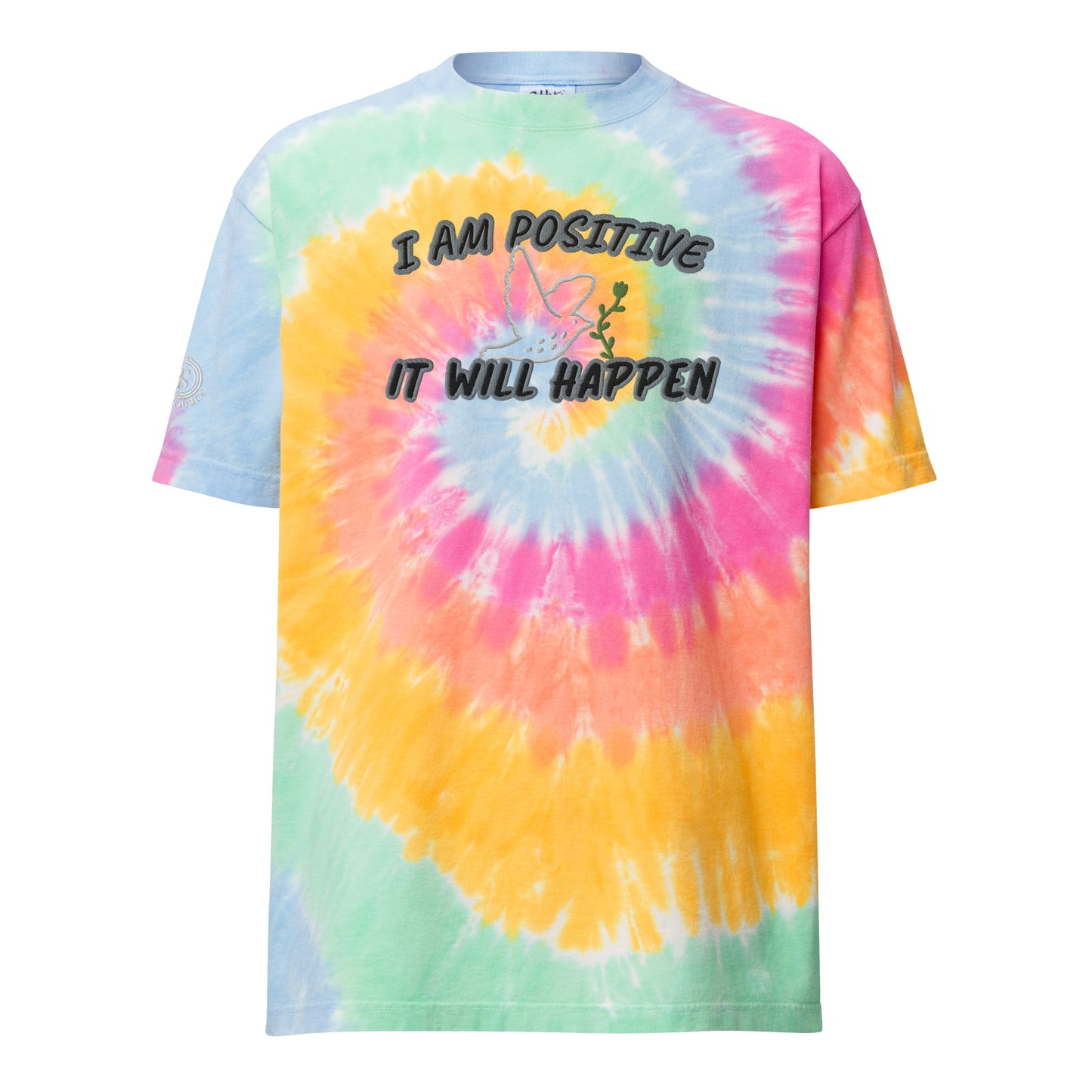 Scope of Color-Oversized tie-dye t-shirt