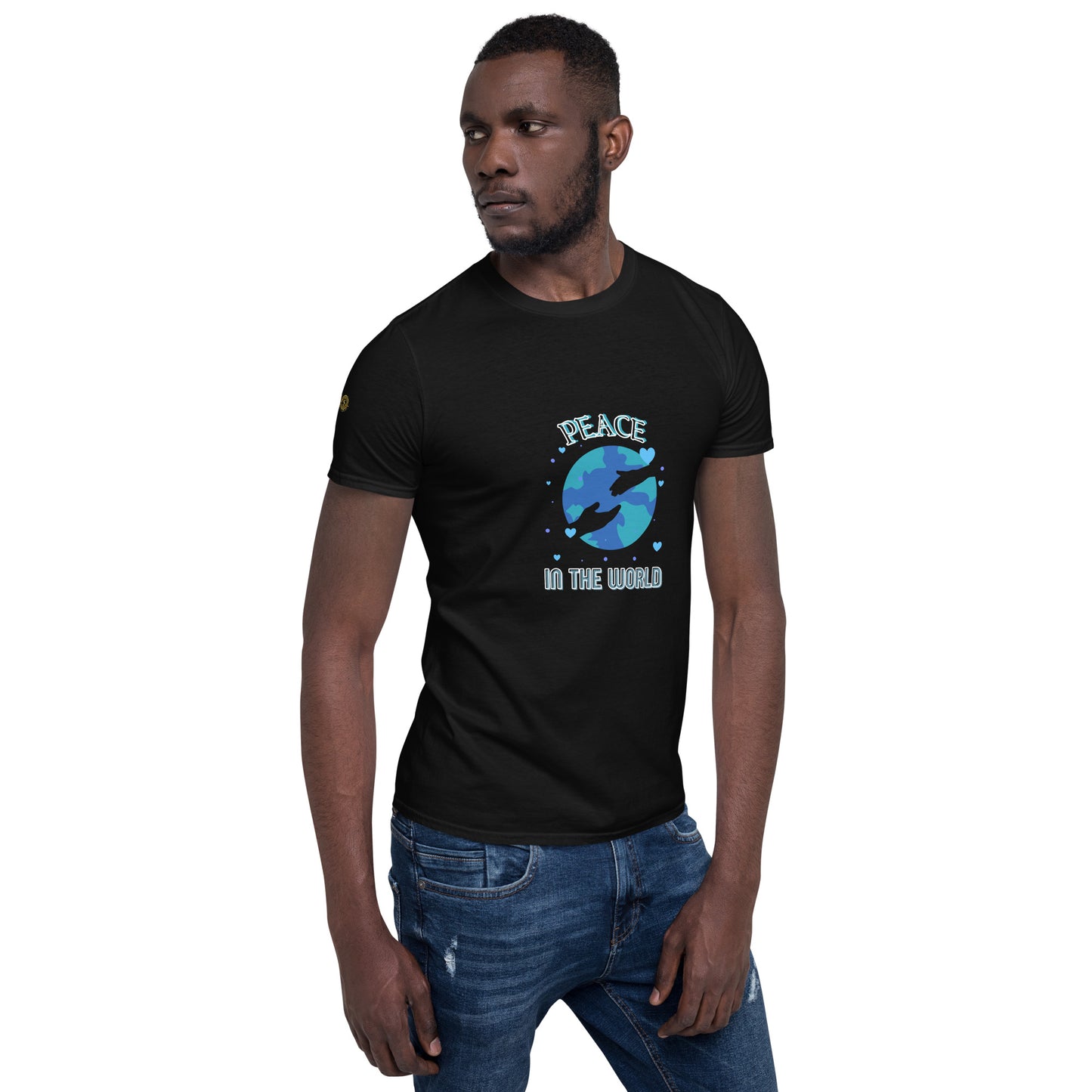 Think Positive-Short-Sleeve Unisex T-Shirt