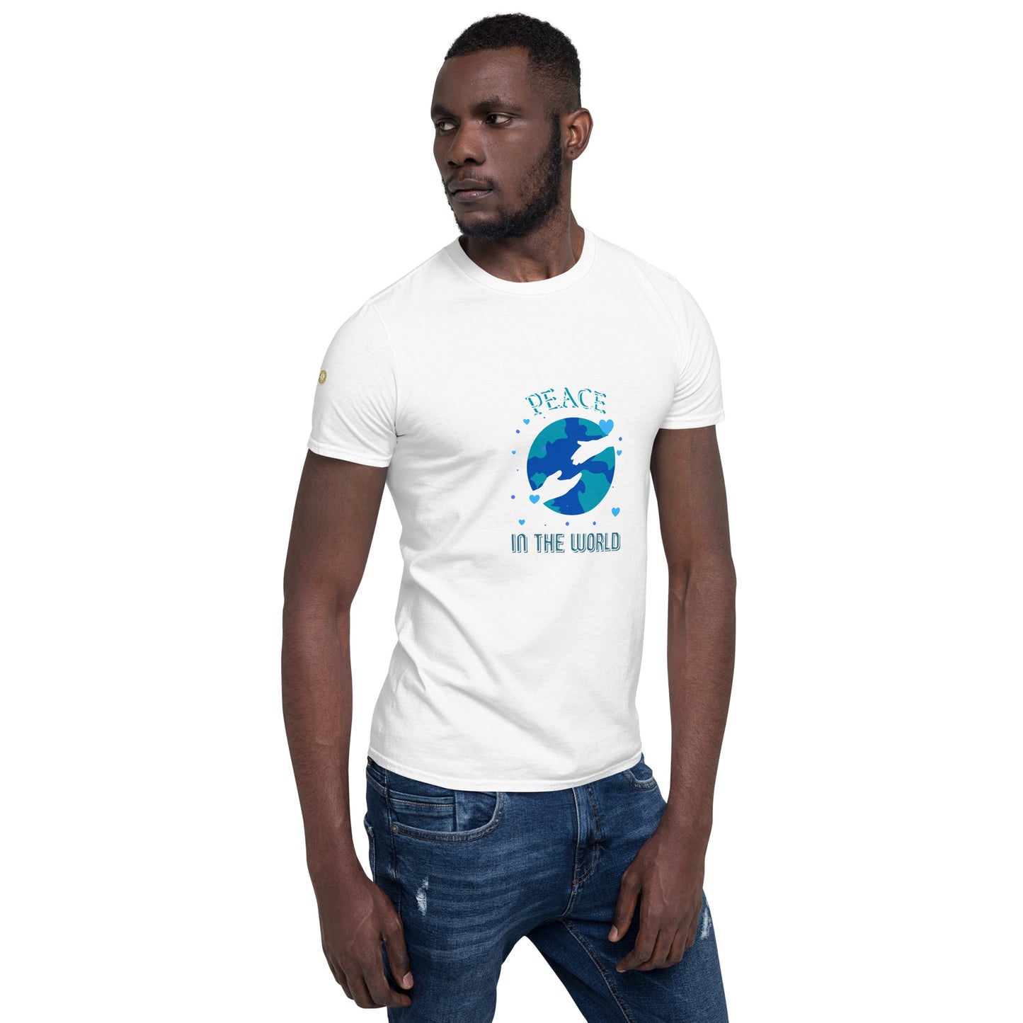 Think Positive-Short-Sleeve Unisex T-Shirt