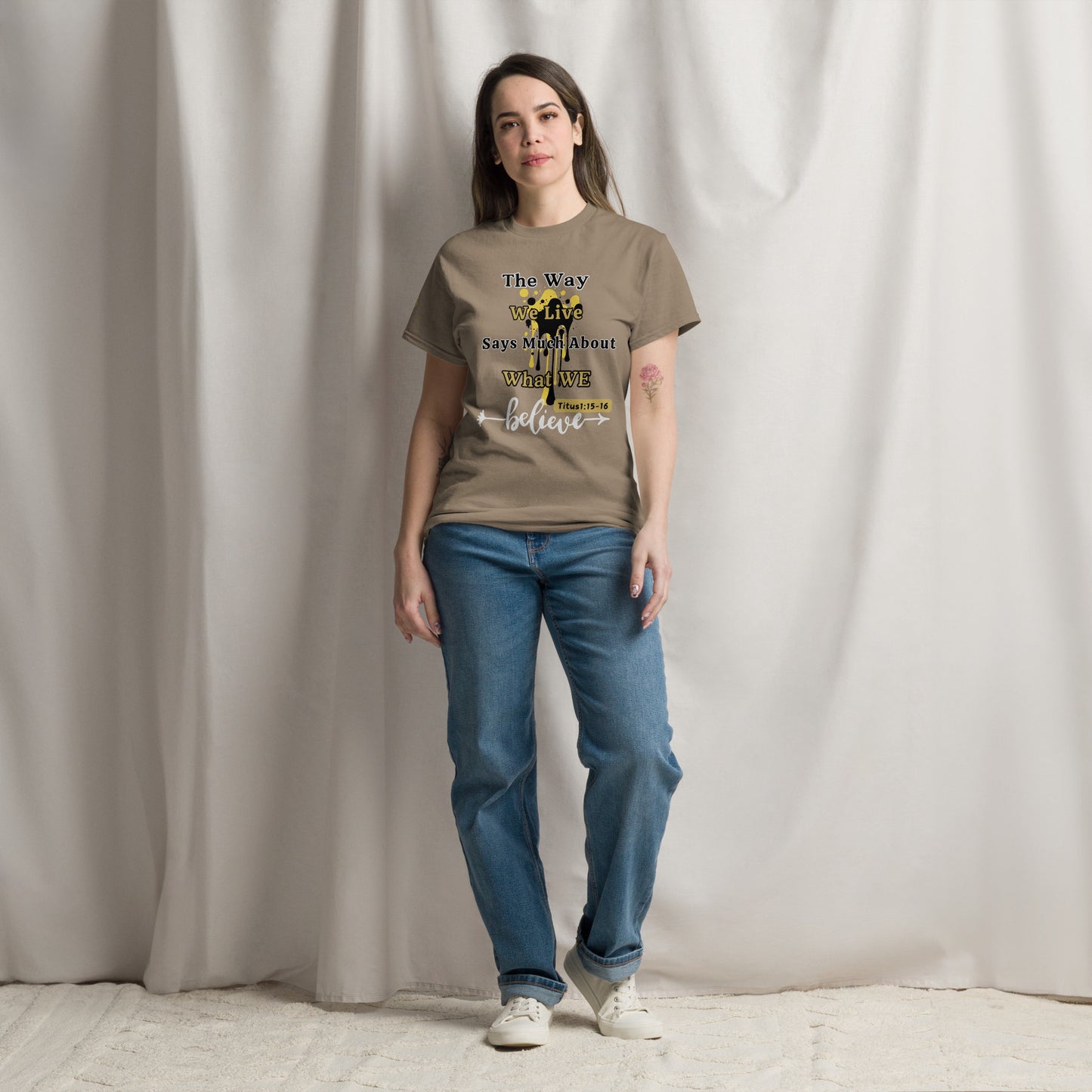 Think Positive-Unisex classic tee