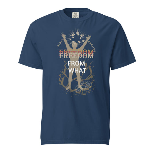 True-Source-Unisex garment-dyed heavyweight t-shirt