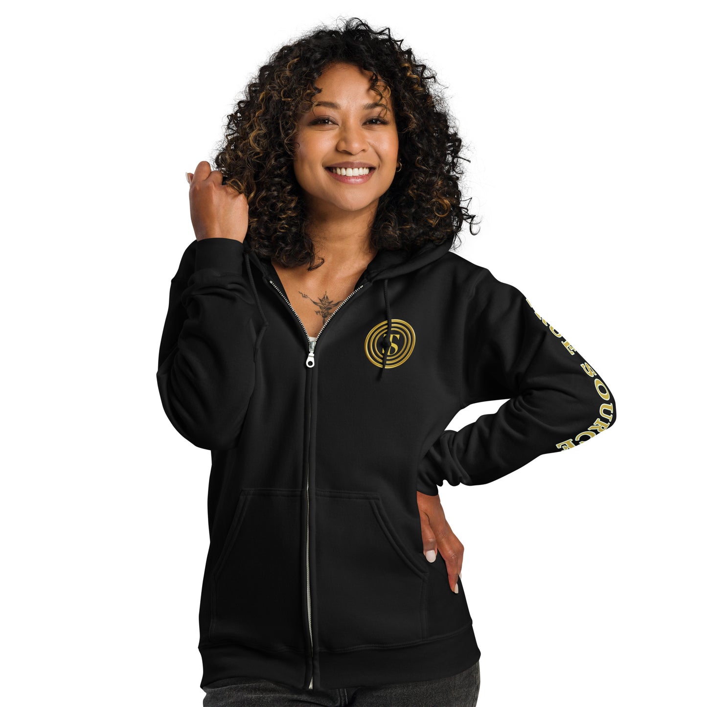 True Source-Unisex heavy blend zip hoodie