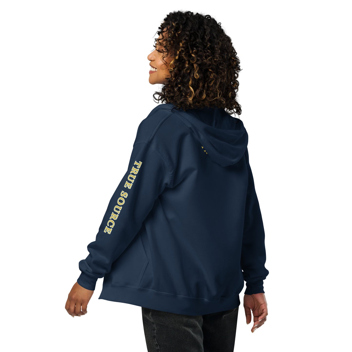 True Source-Unisex heavy blend zip hoodie