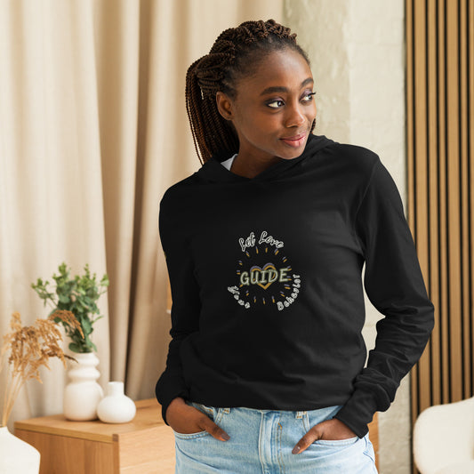 A Heart Thing-Hooded long-sleeve tee