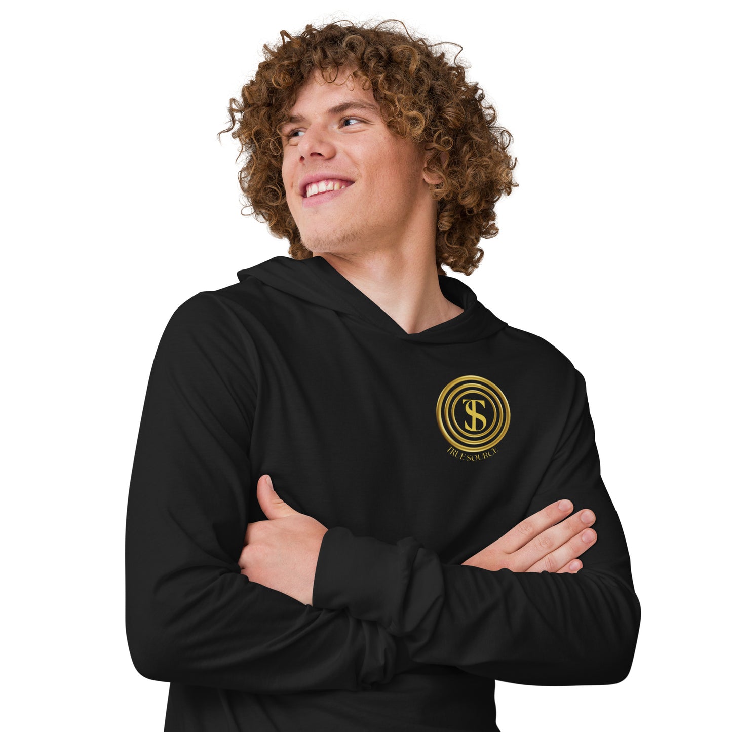 Inspire & Uplifting- Hooded long-sleeve tee