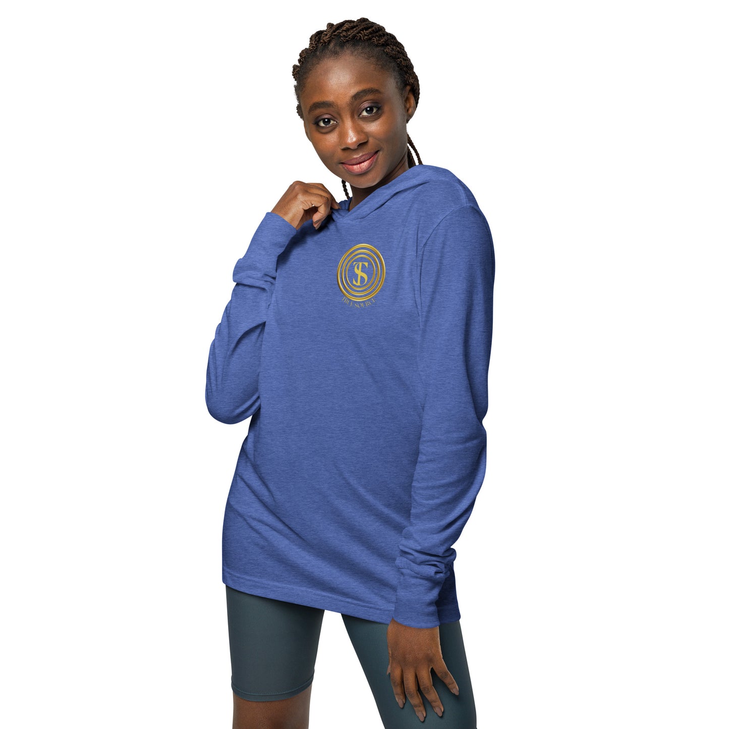 Inspire & Uplifting- Hooded long-sleeve tee