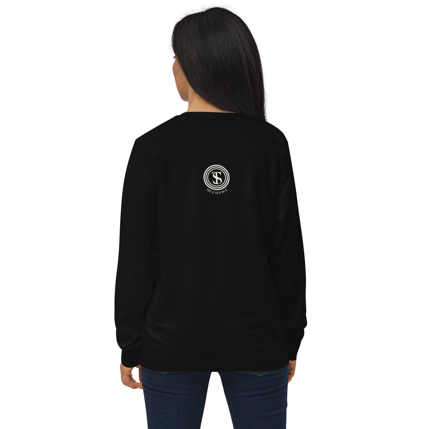 Think Positive- Unisex organic sweatshirt