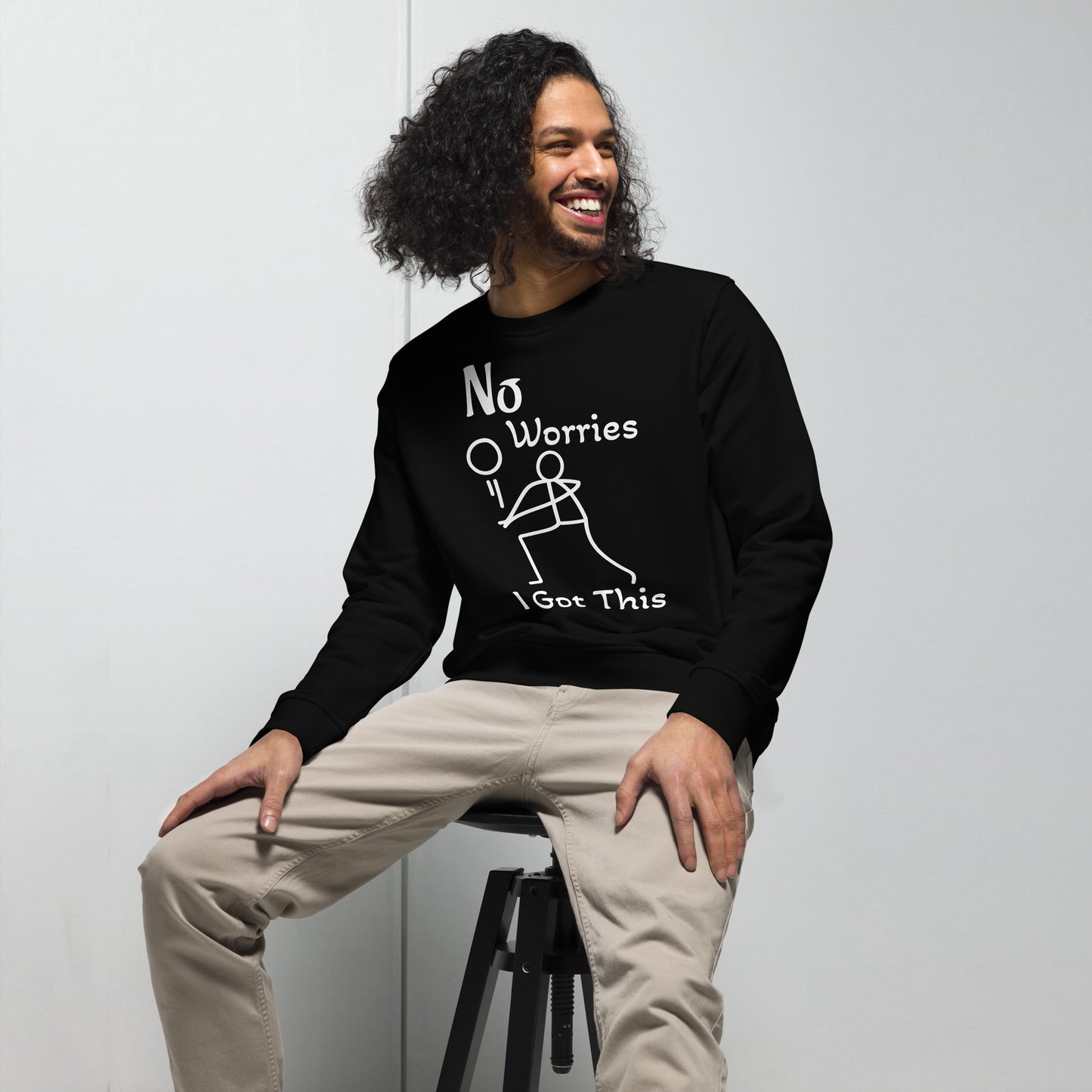 Think Positive- Unisex organic sweatshirt