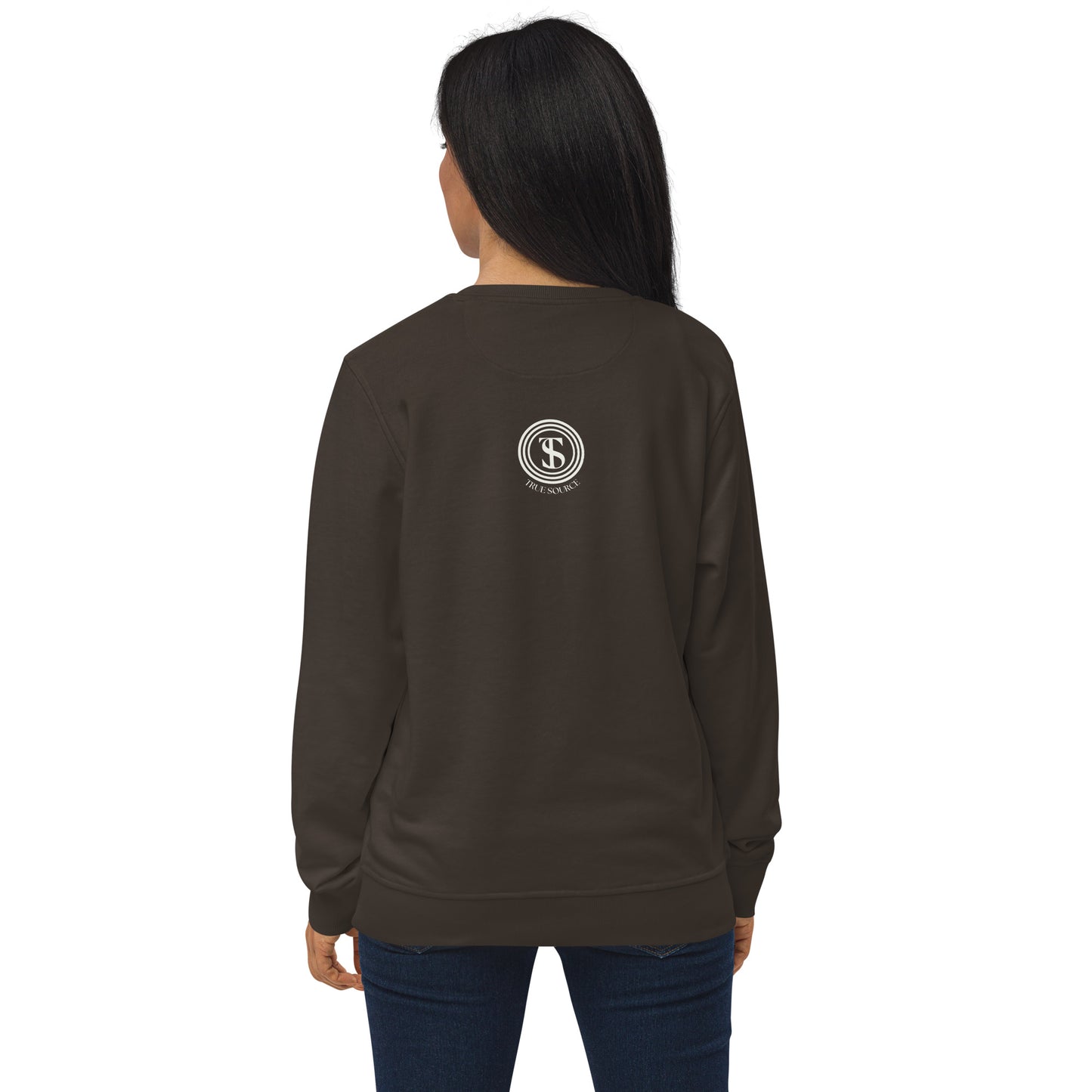 Think Positive- Unisex organic sweatshirt