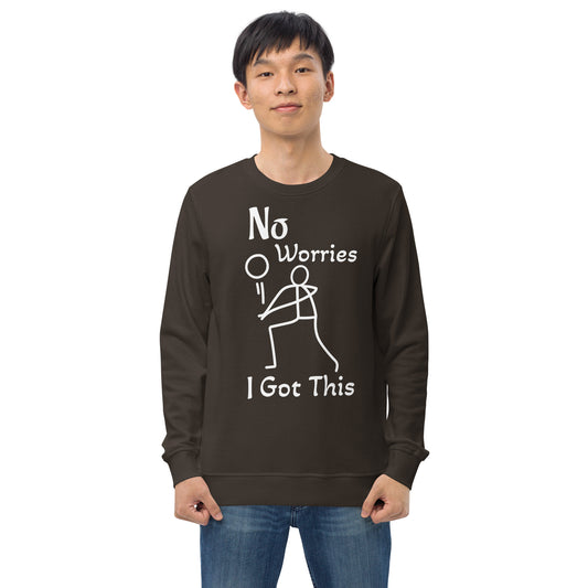 Think Positive- Unisex organic sweatshirt