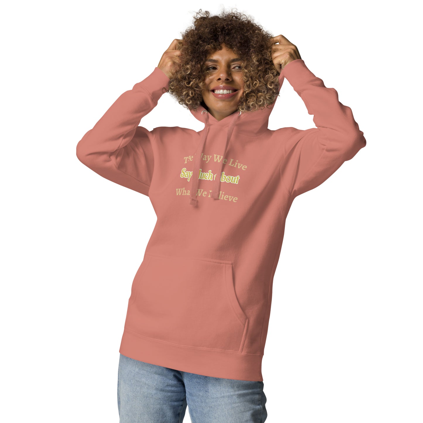 Think Positive- Unisex Hoodie