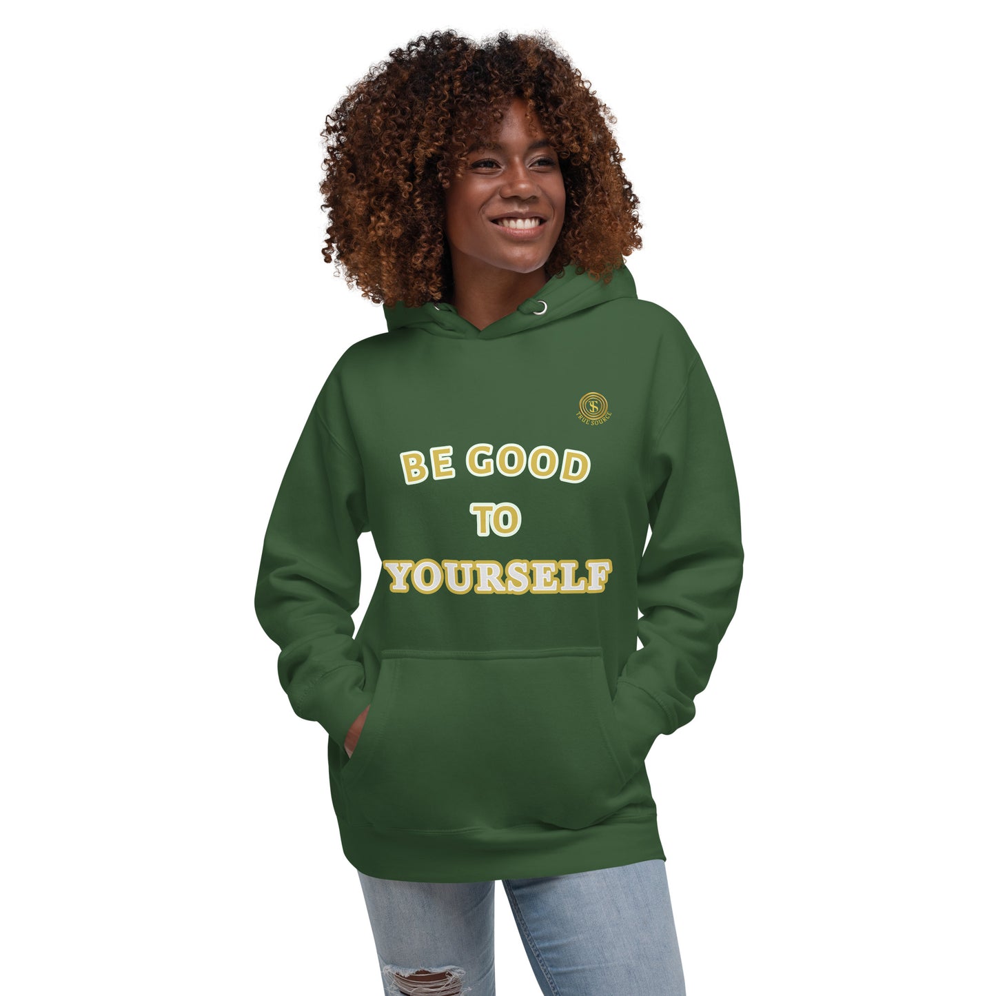 Think Positive-Unisex Hoodie