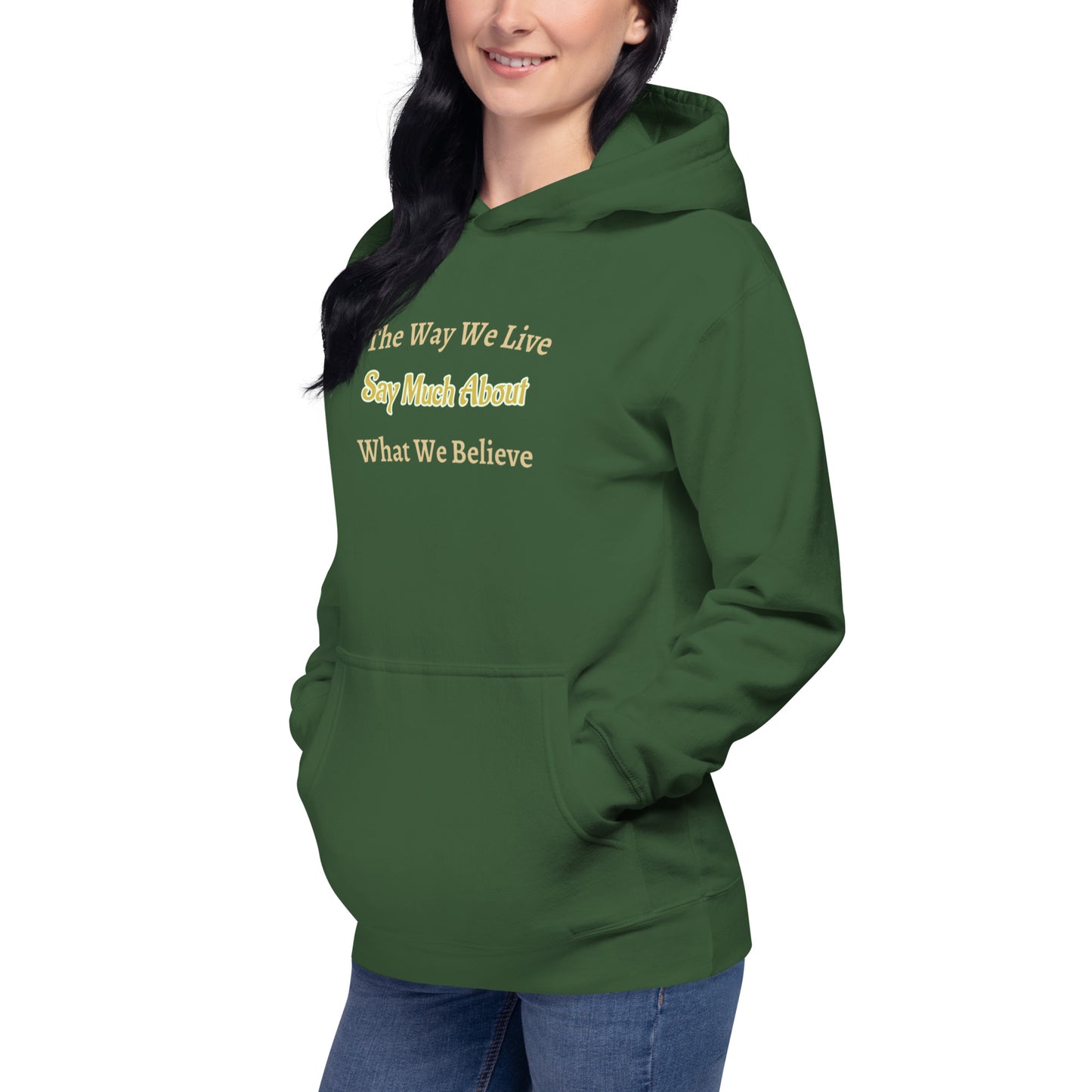 Think Positive- Unisex Hoodie