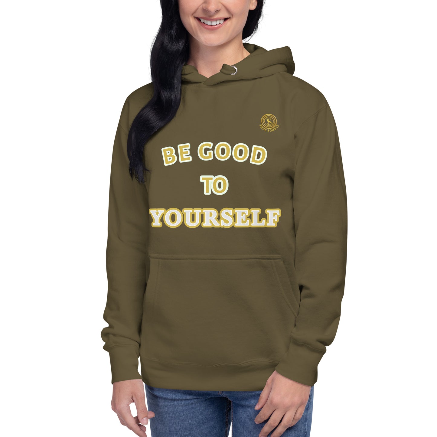 Think Positive-Unisex Hoodie