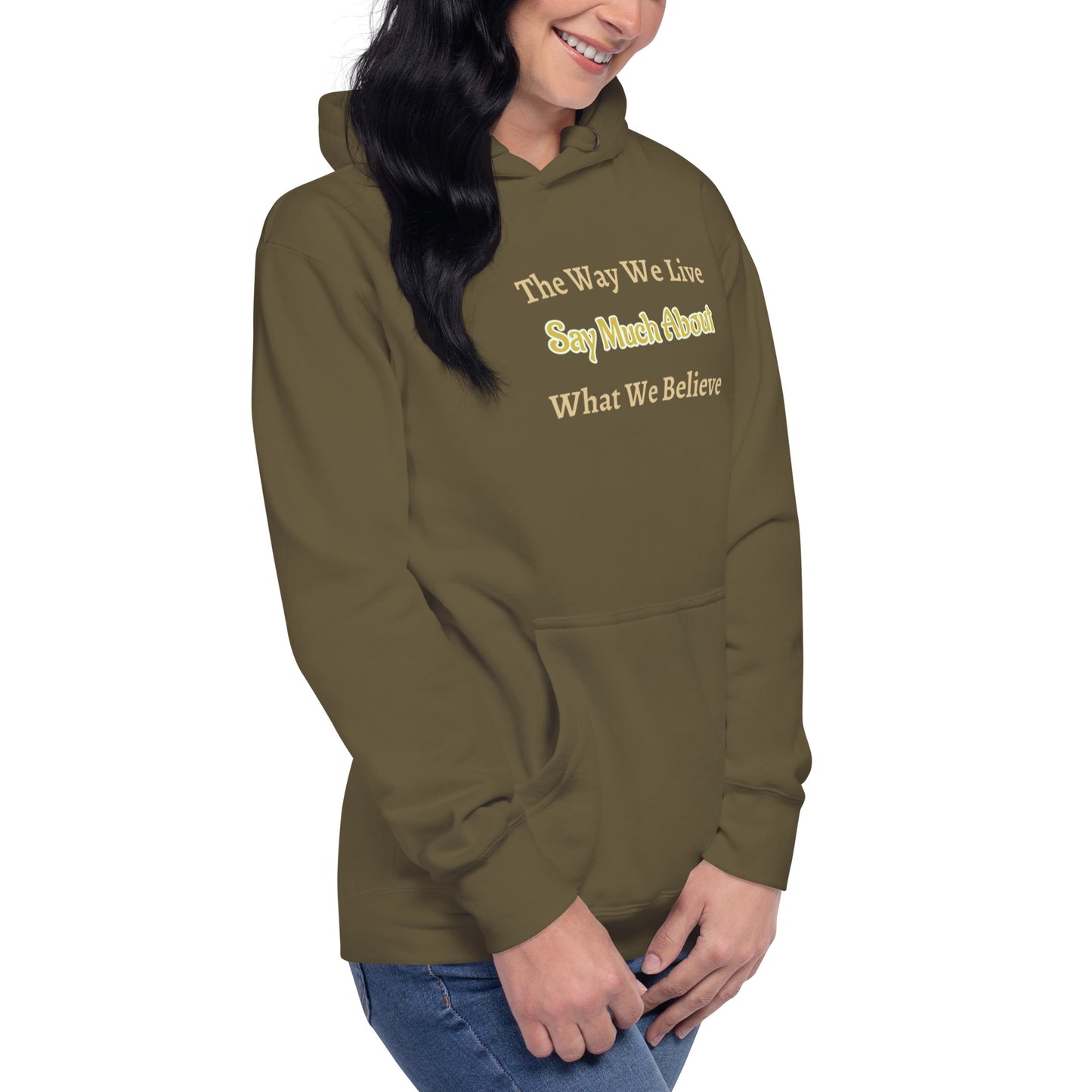 Think Positive- Unisex Hoodie