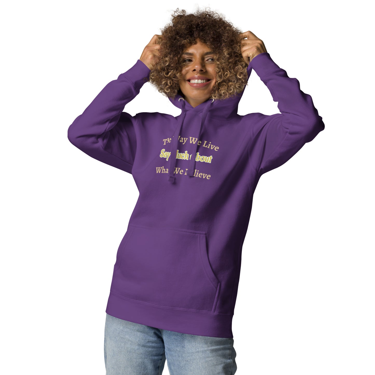 Think Positive- Unisex Hoodie