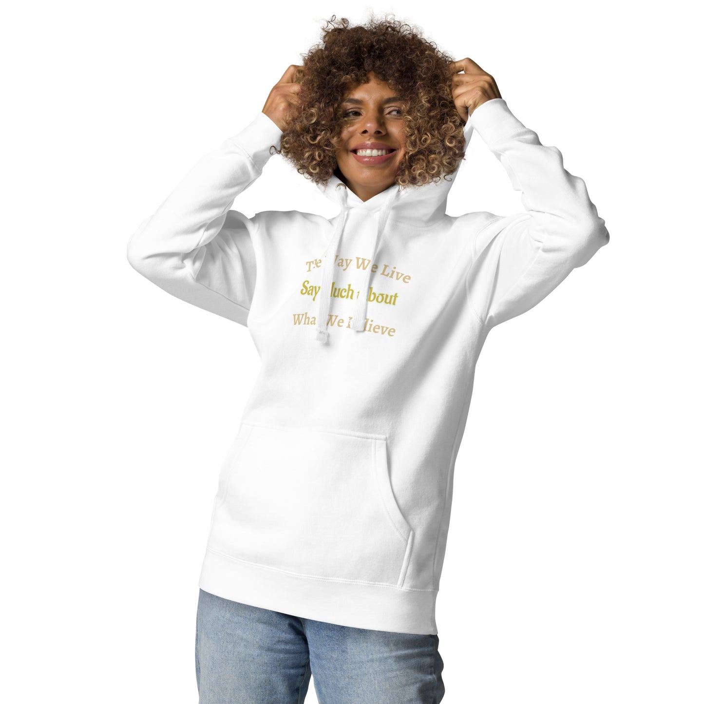 Think Positive- Unisex Hoodie