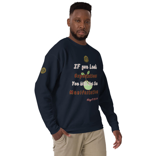 Think Positive-Unisex Premium Sweatshirt