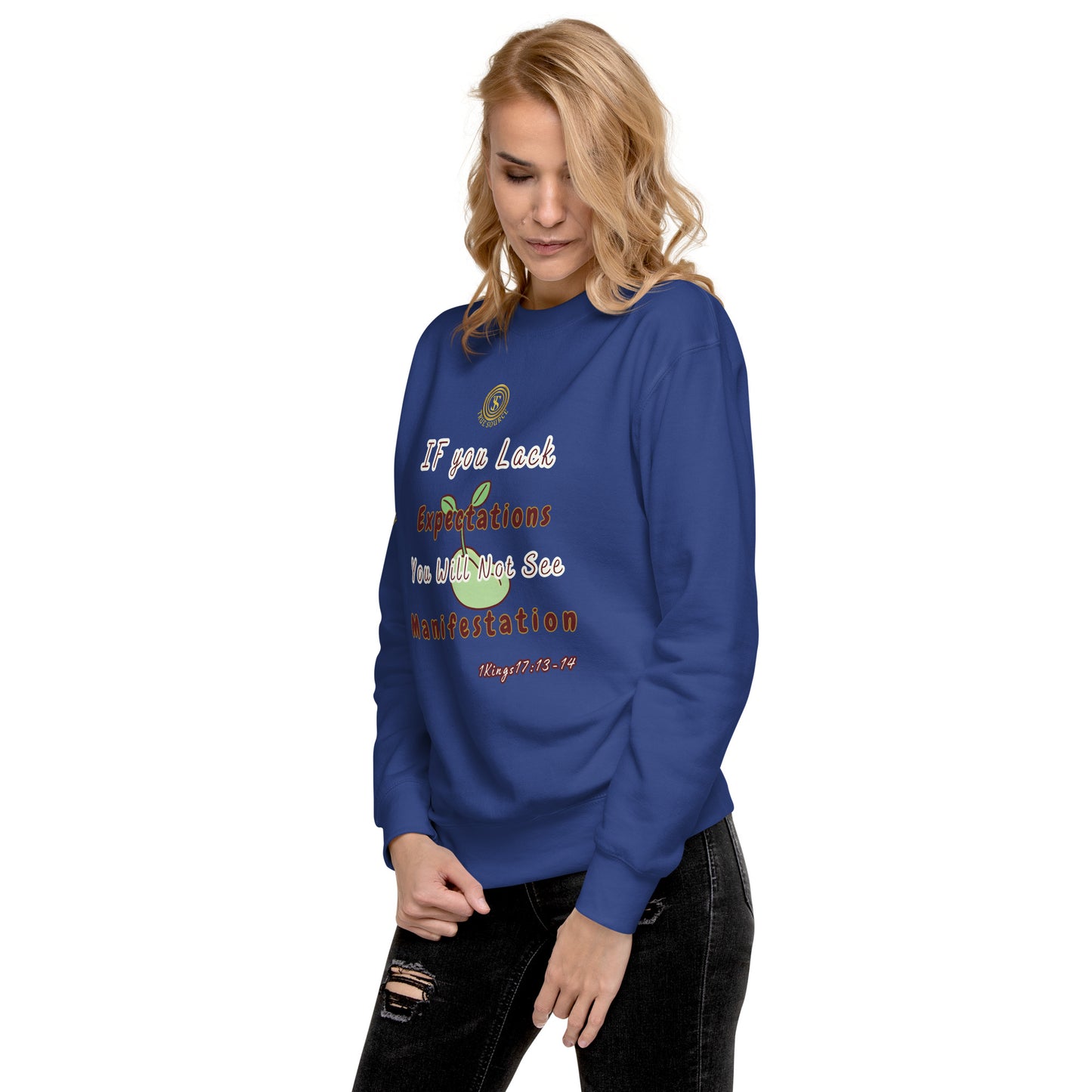 Think Positive-Unisex Premium Sweatshirt