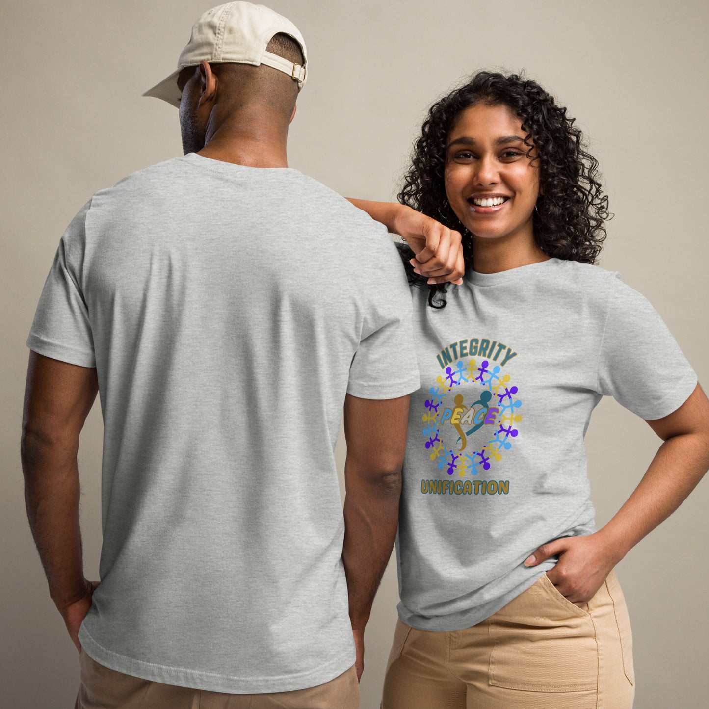 Think Positive-Unisex t-shirt