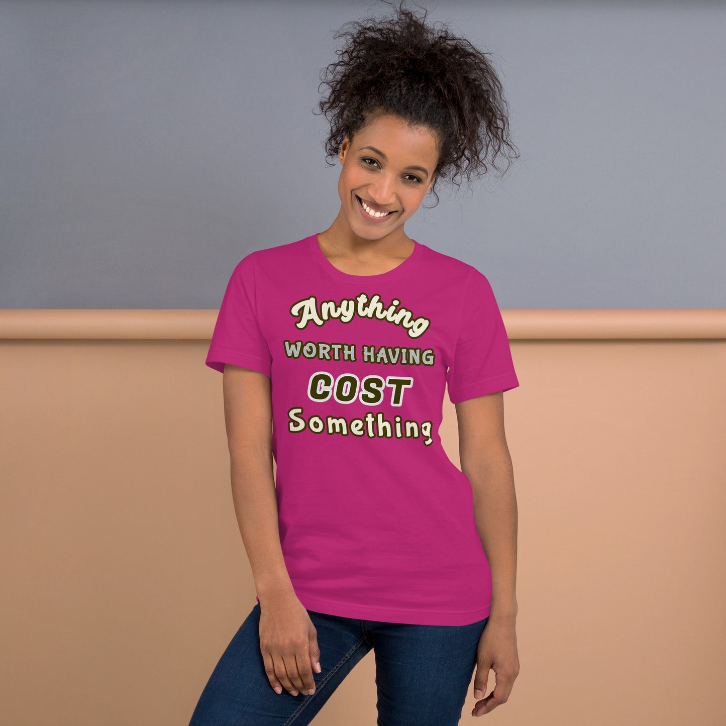 Think Positive- Unisex t-shirt