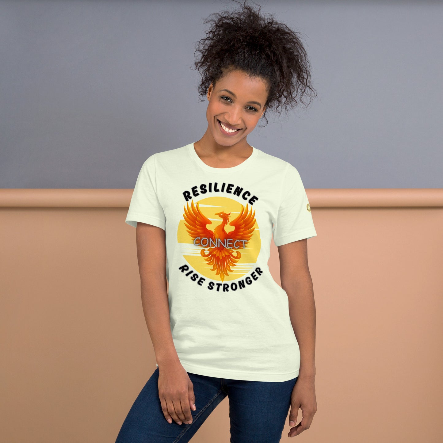 Think Positive-Unisex t-shirt