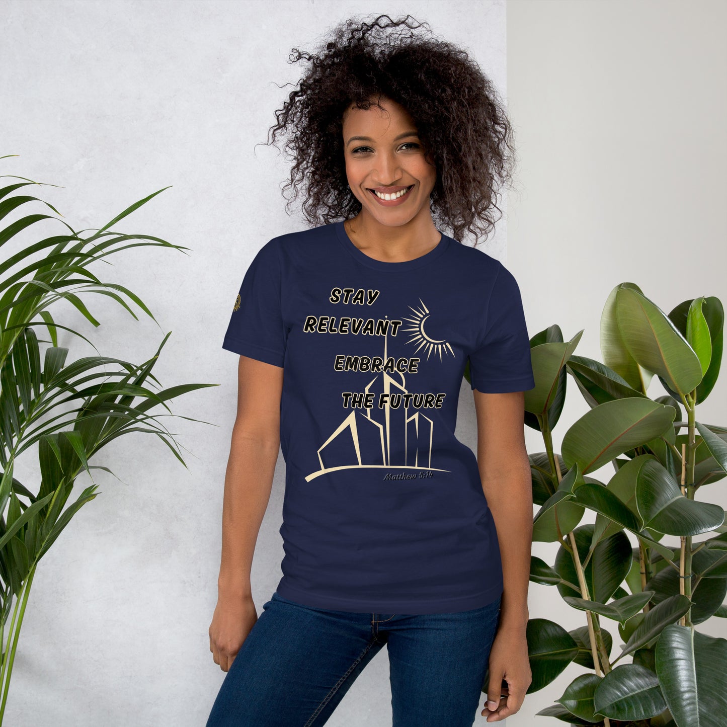 Think Positive-Unisex t-shirt