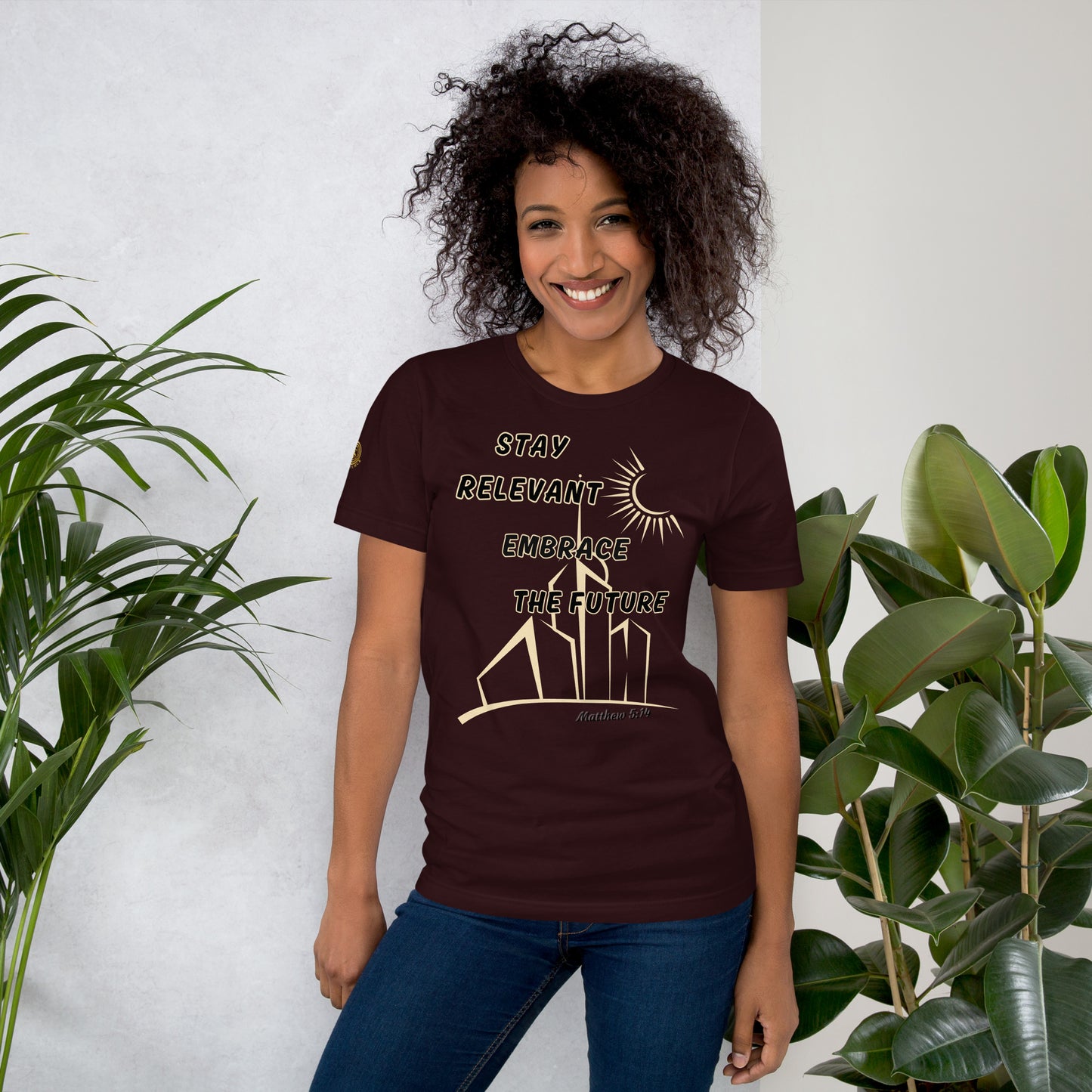 Think Positive-Unisex t-shirt