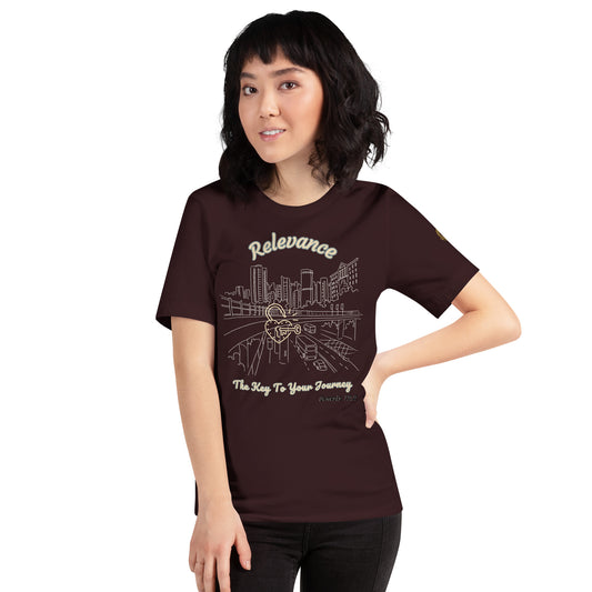 The Relevance Tee | Purpose, Impact & Journey Apparel