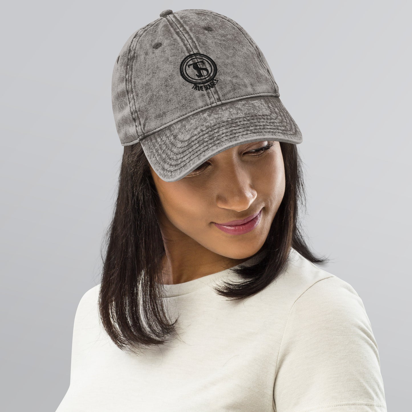 Wellness-Vintage Cotton Twill Cap