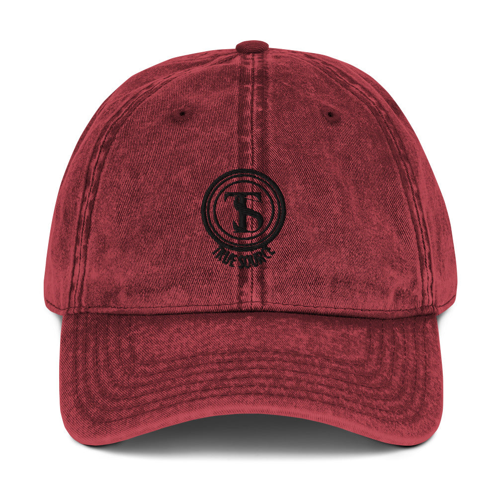 Wellness-Vintage Cotton Twill Cap