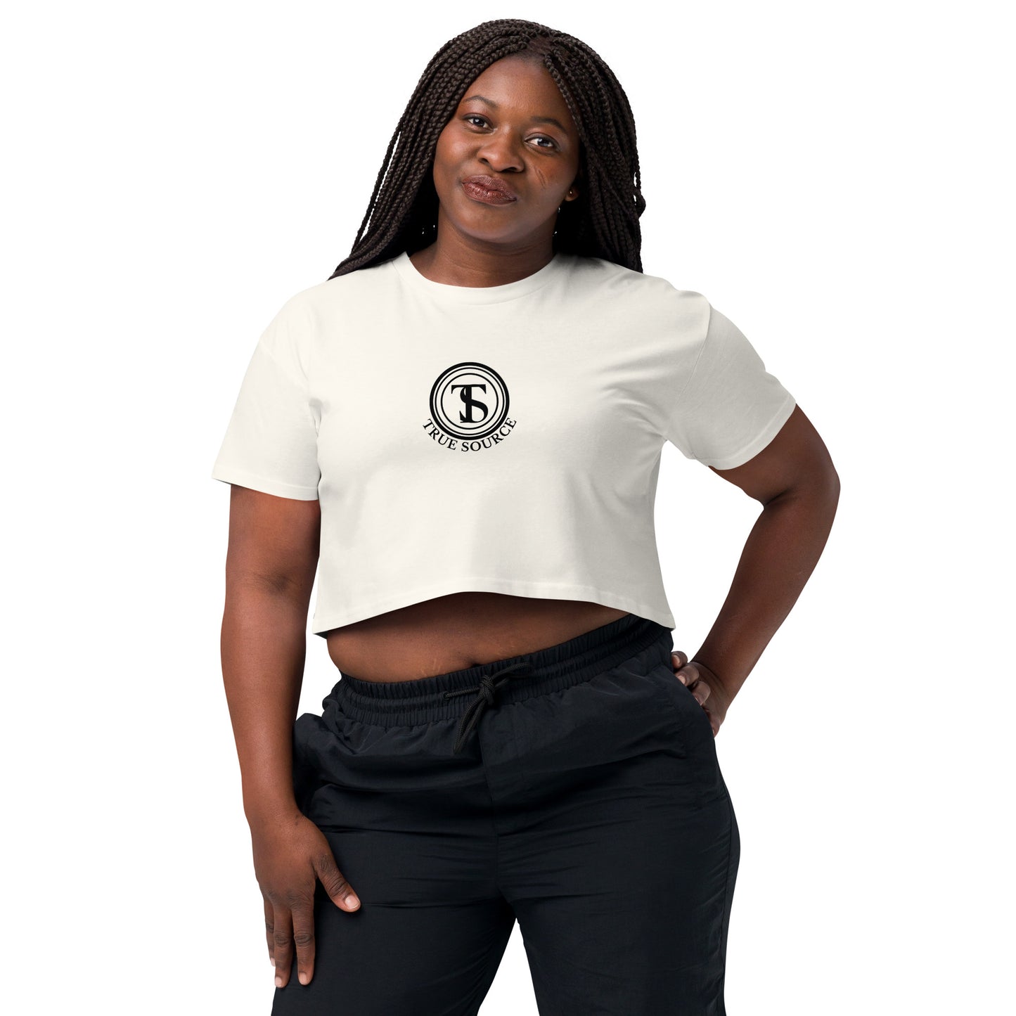 Think Positive-Women’s crop top