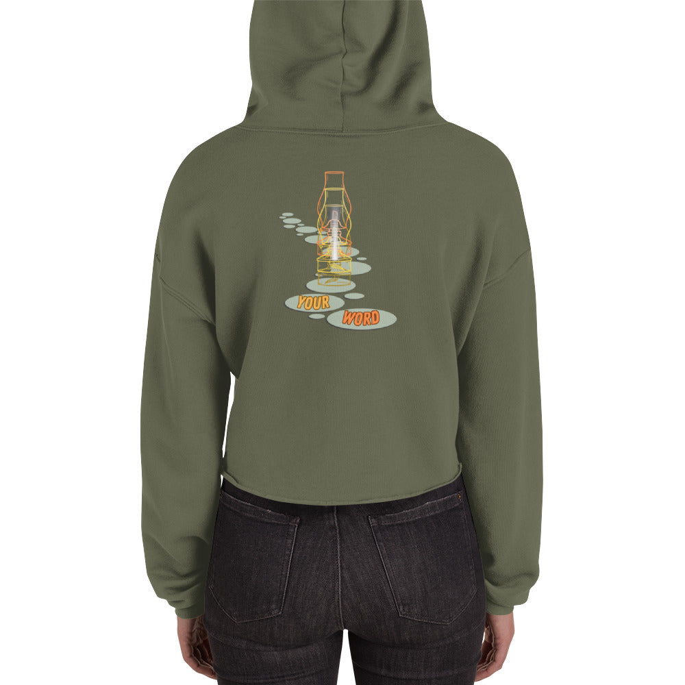 True Source-Crop Hoodie