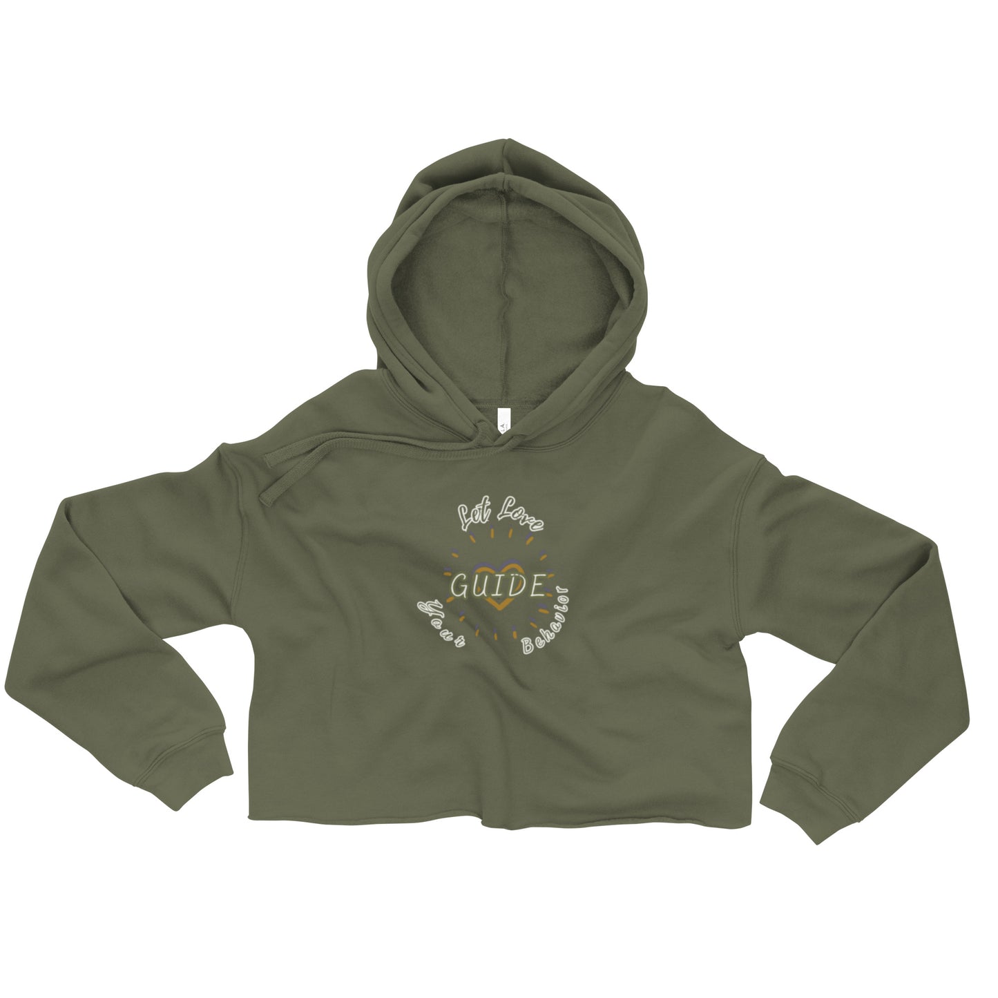 A heart Thing-Crop Hoodie