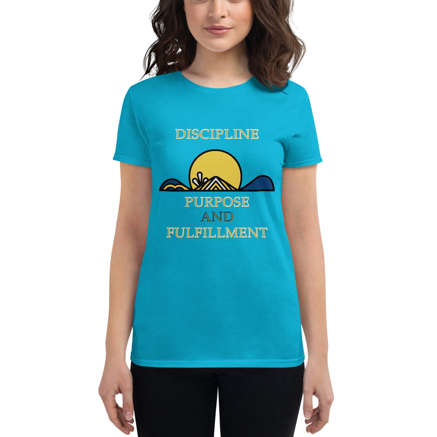 Think Positive-Women's short sleeve t-shirt