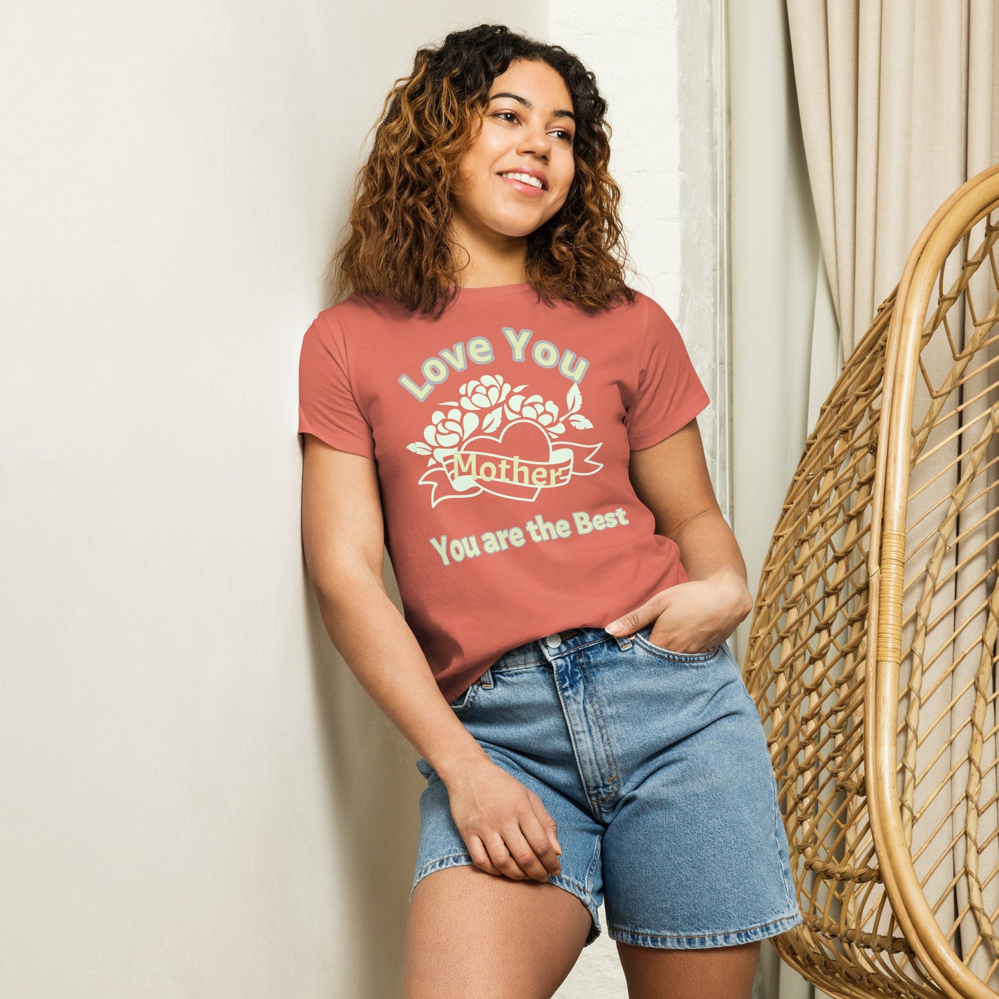 A Heart Thing-Women’s high-waisted t-shirt