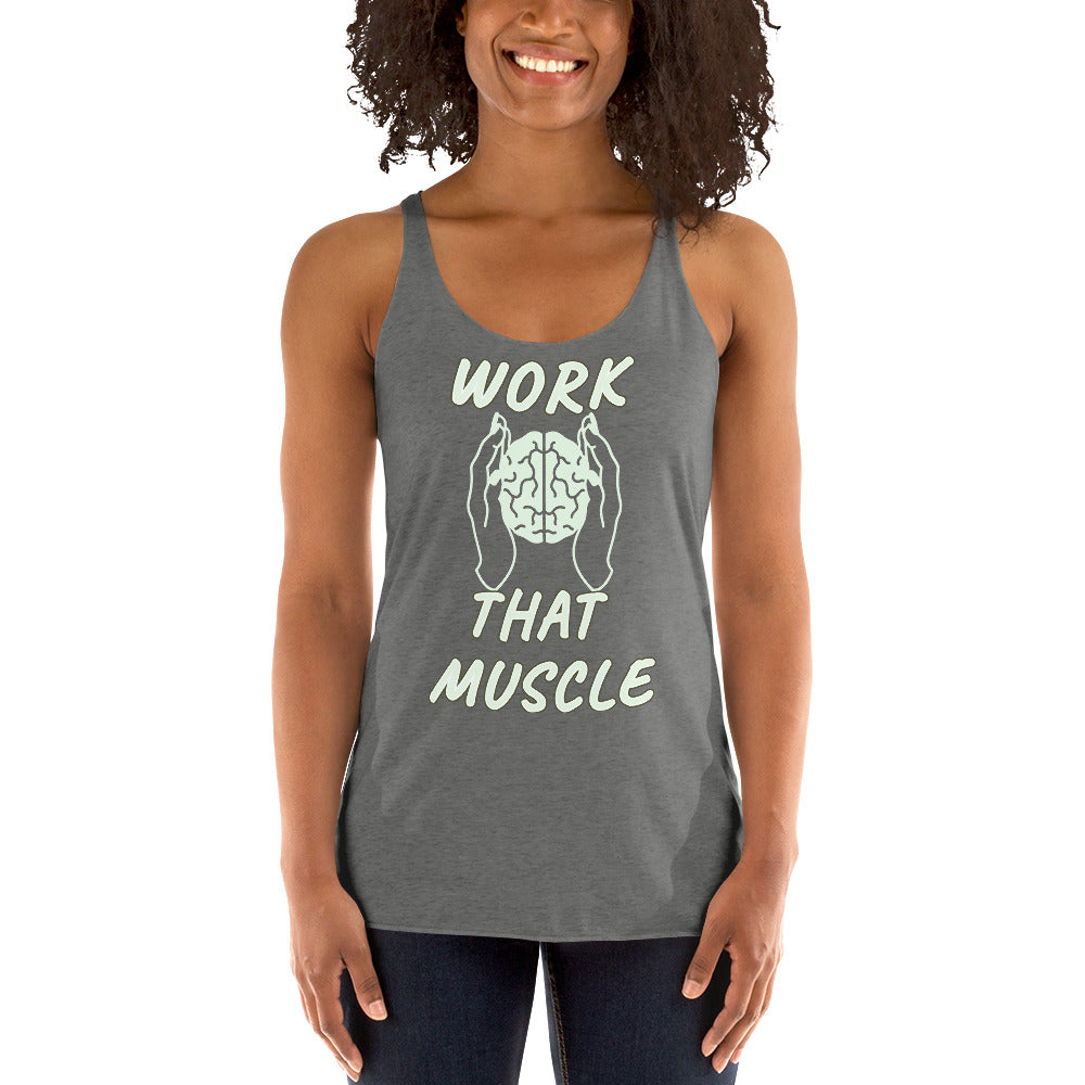 Think Positive-Women's Racerback Tank NN