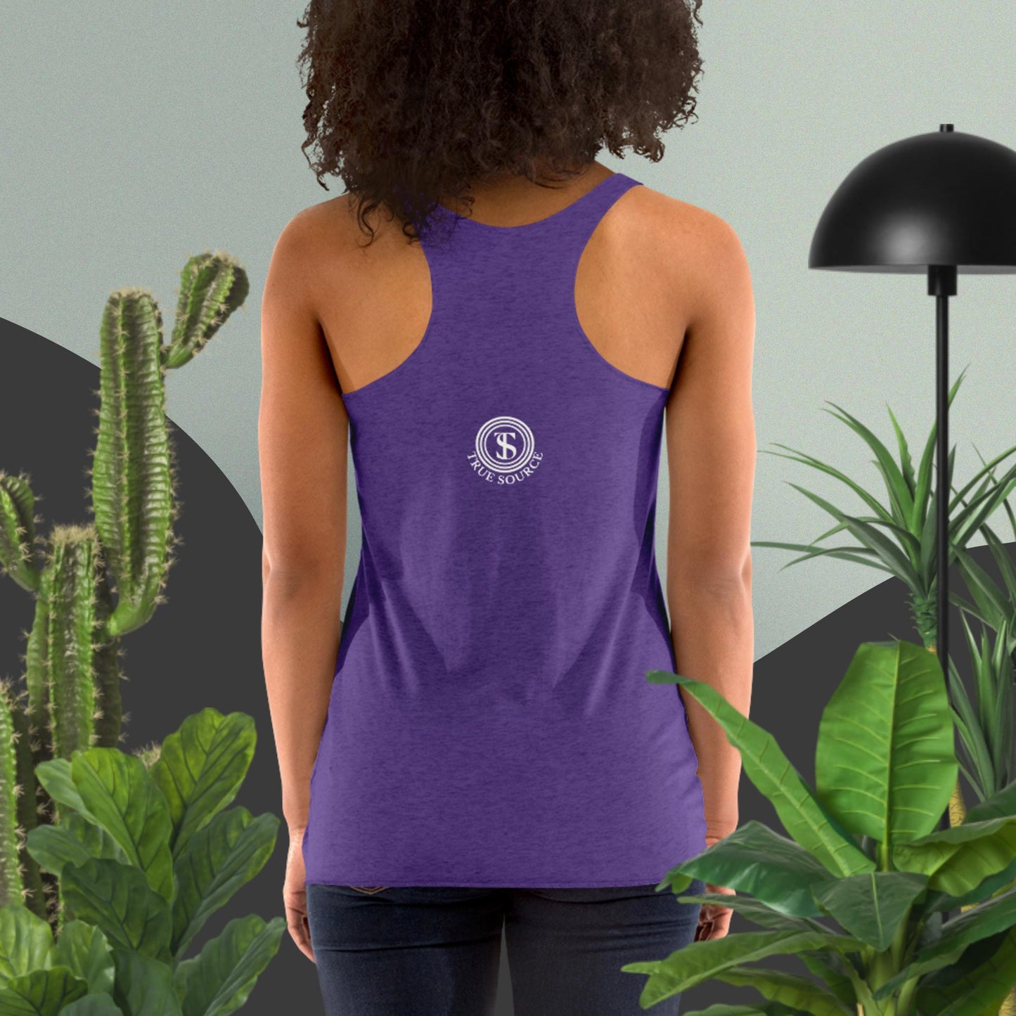 Think Positive-Women's Racerback Tank