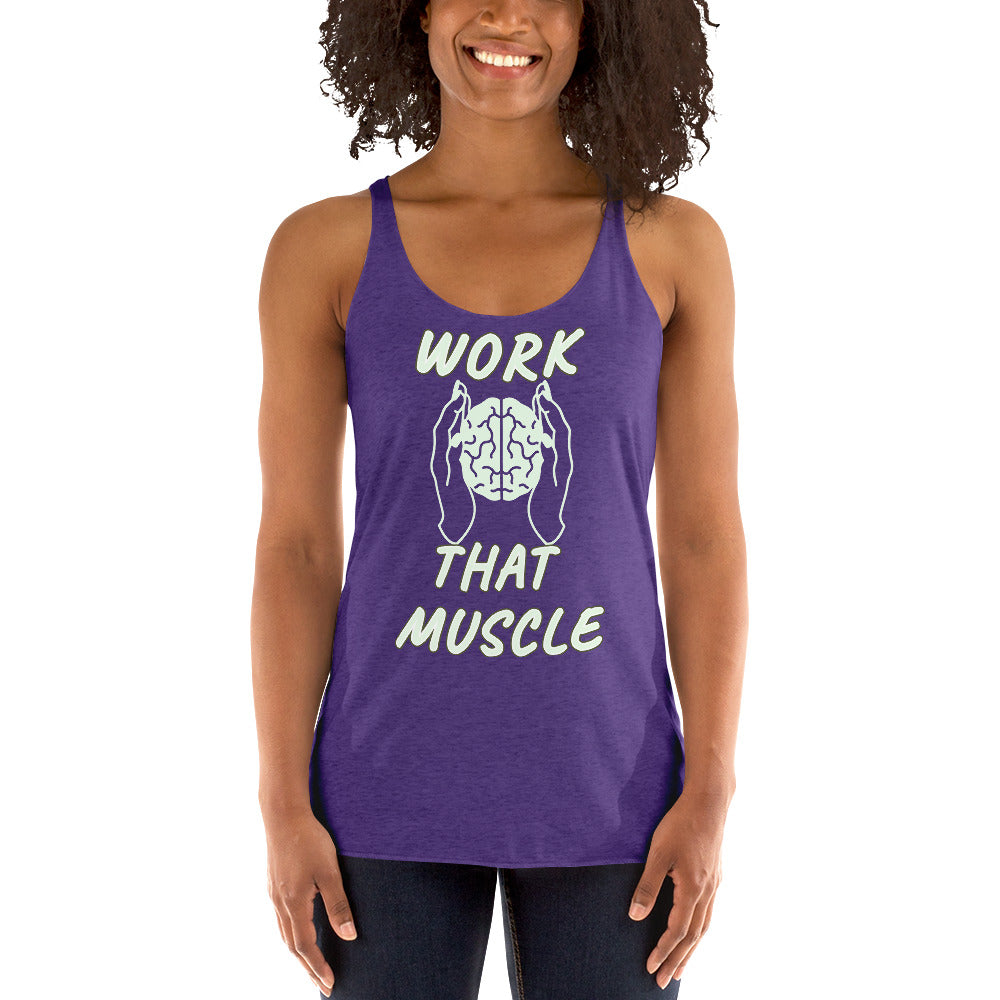 Think Positive-Women's Racerback Tank NN