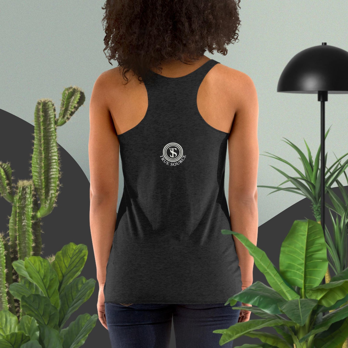 Think Positive-Women's Racerback Tank