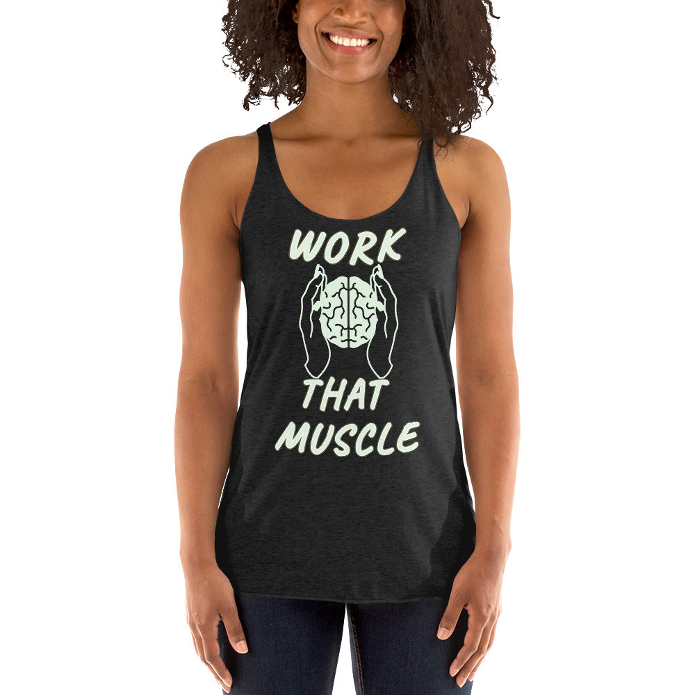 Think Positive-Women's Racerback Tank NN