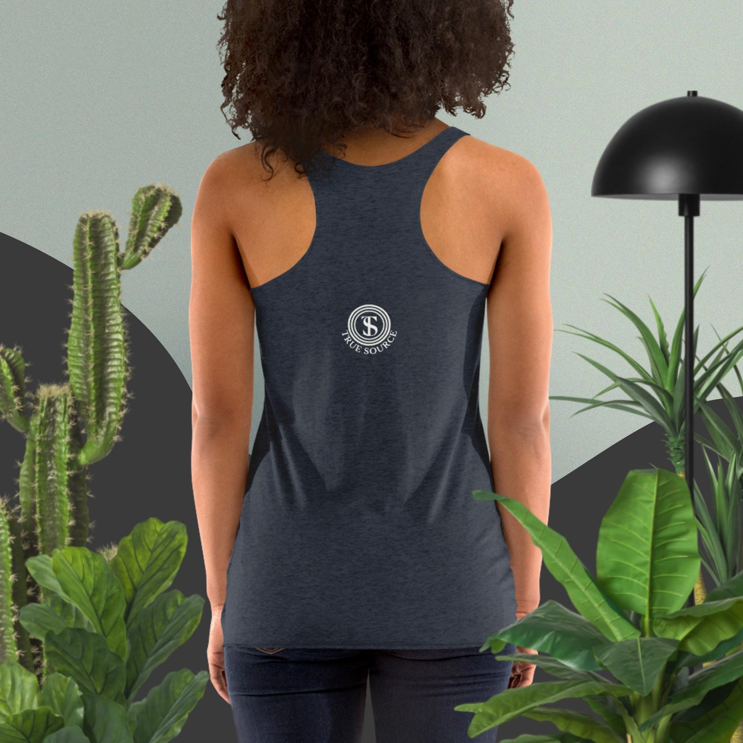 Think Positive-Women's Racerback Tank