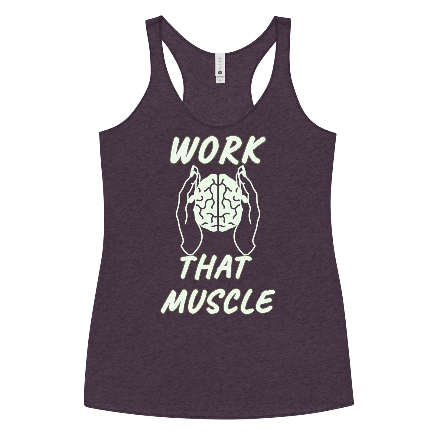 Think Positive-Women's Racerback Tank NN