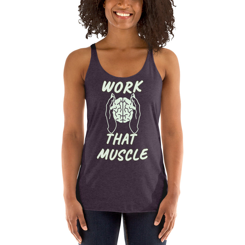 Think Positive-Women's Racerback Tank NN