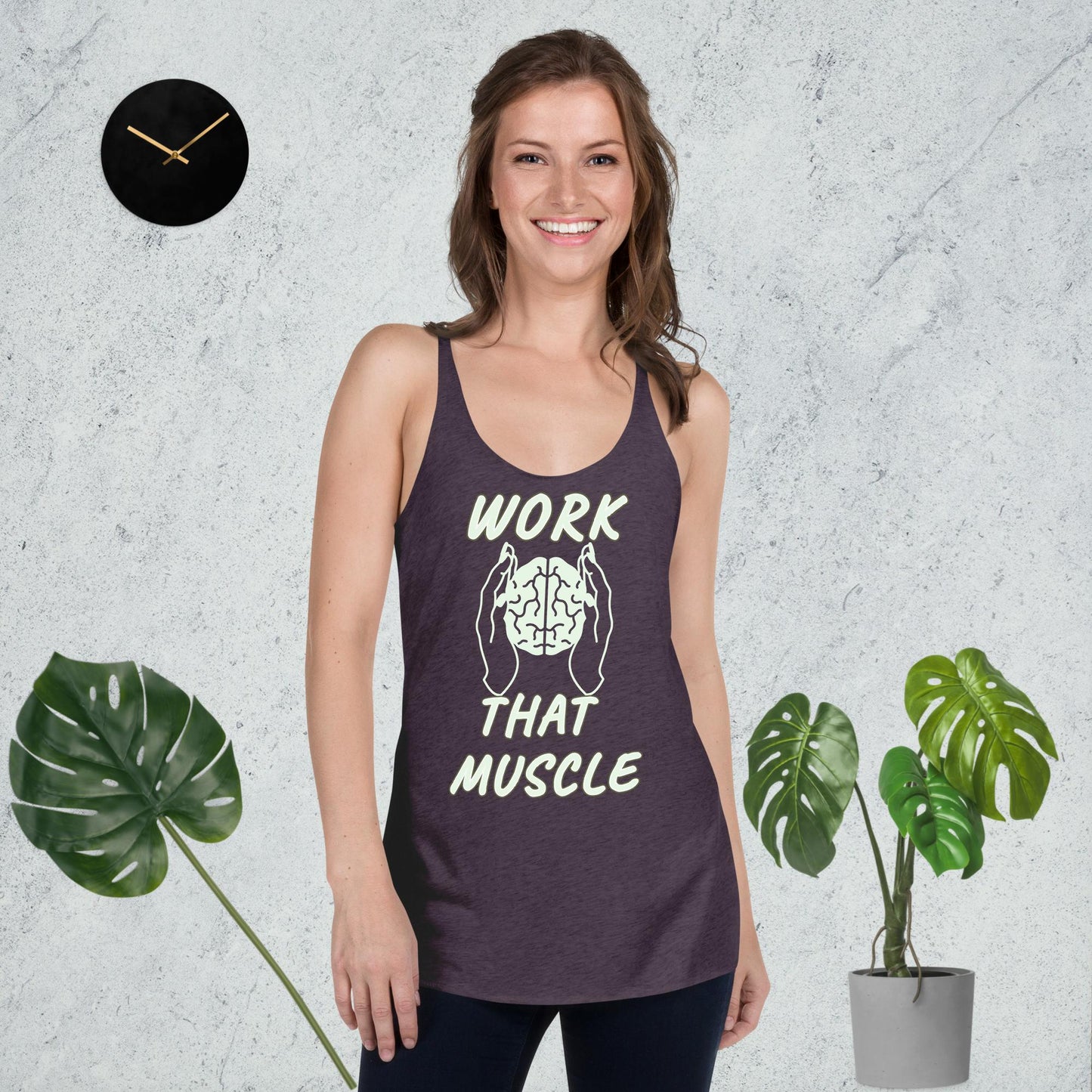 Think Positive-Women's Racerback Tank