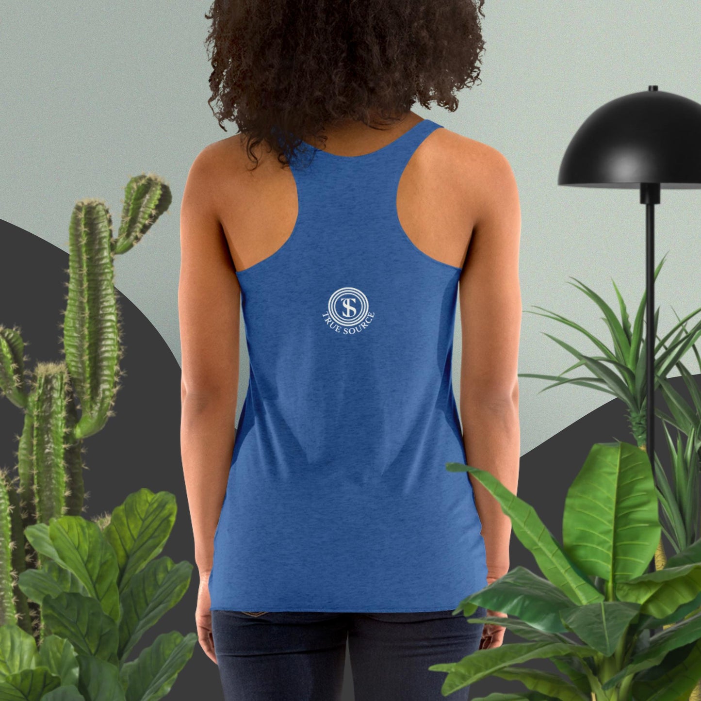 Think Positive-Women's Racerback Tank