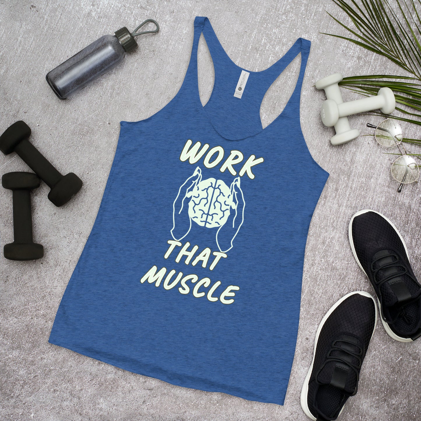 Think Positive-Women's Racerback Tank NN