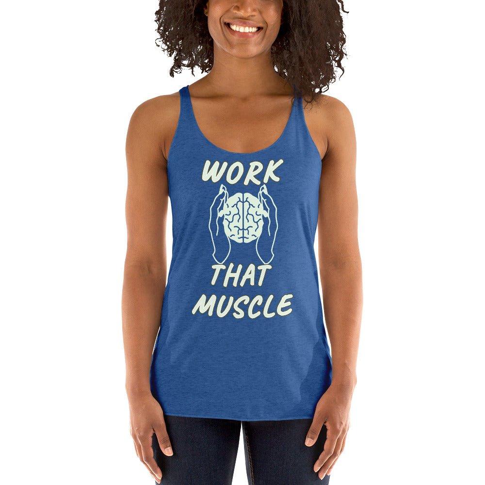 Think Positive-Women's Racerback Tank NN